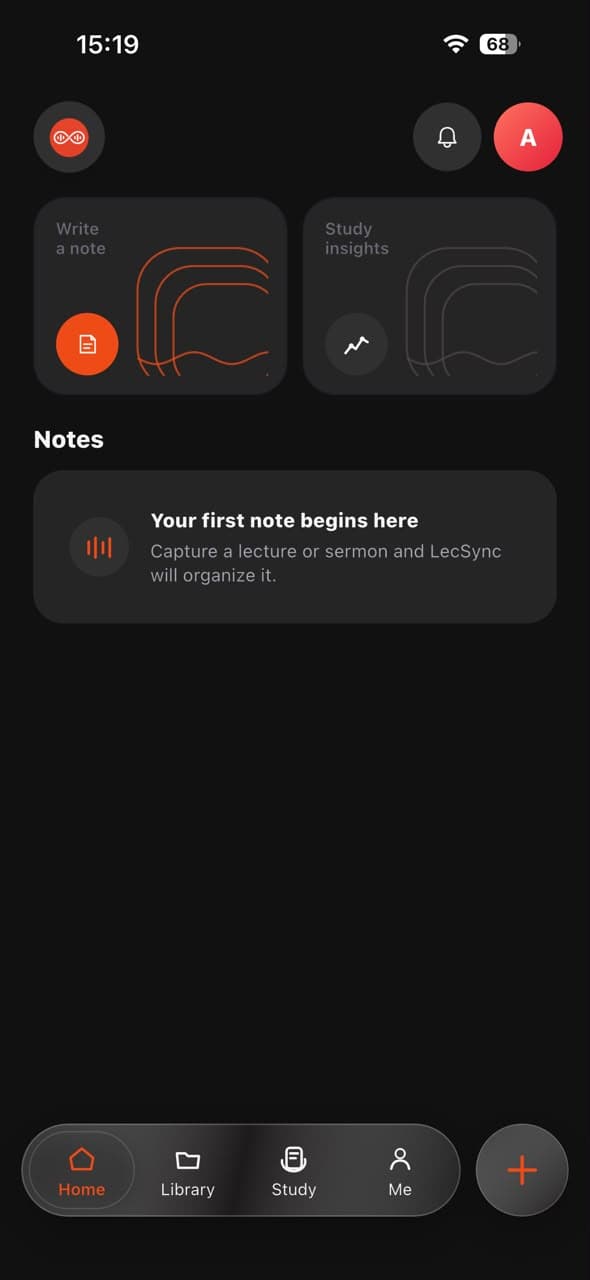 Start with one tap in Lectivo