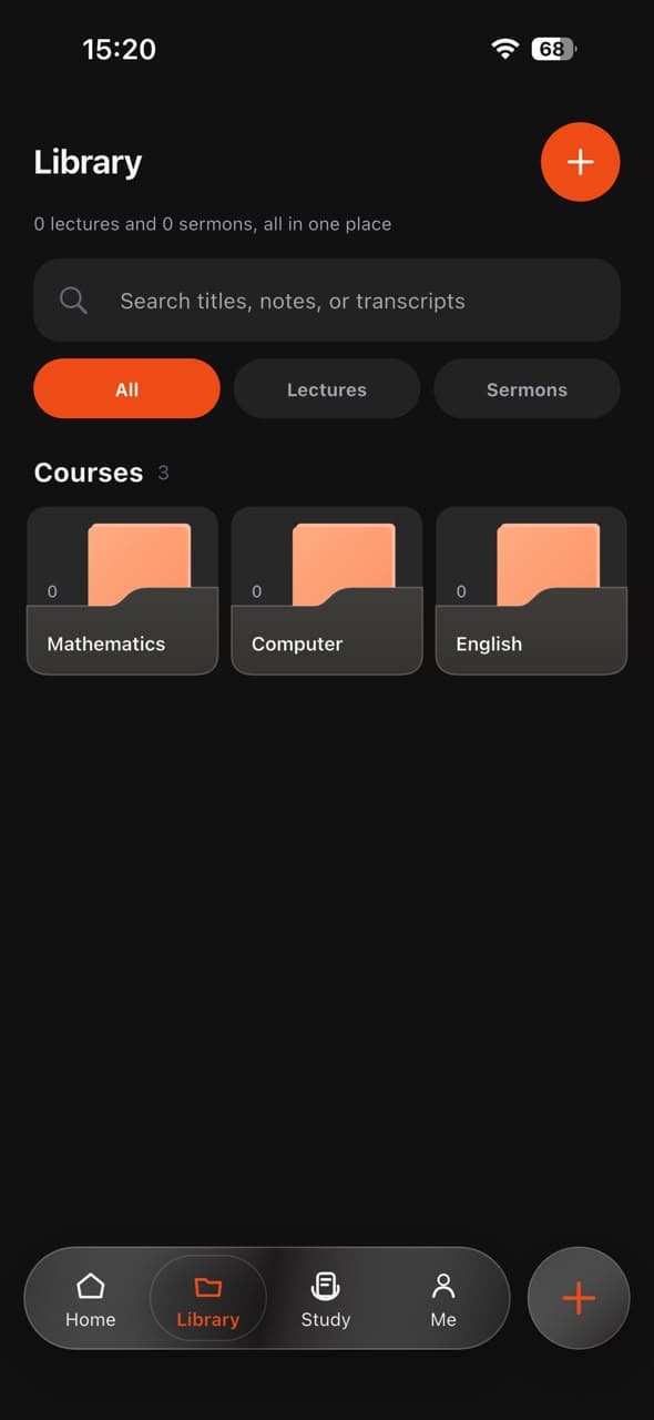 Lectivo course library